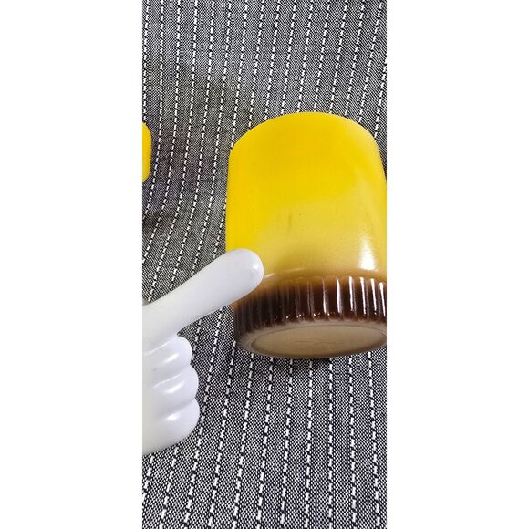 Two Vintage Anchor Hocking Fire-King two-toned - Picture 5 of 9